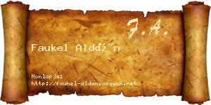 Faukel Aldán névjegykártya